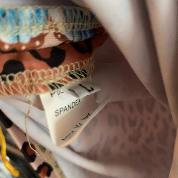 🦋 Leopard Butterfly Ruched Mini Dress - Picture 5 of 5